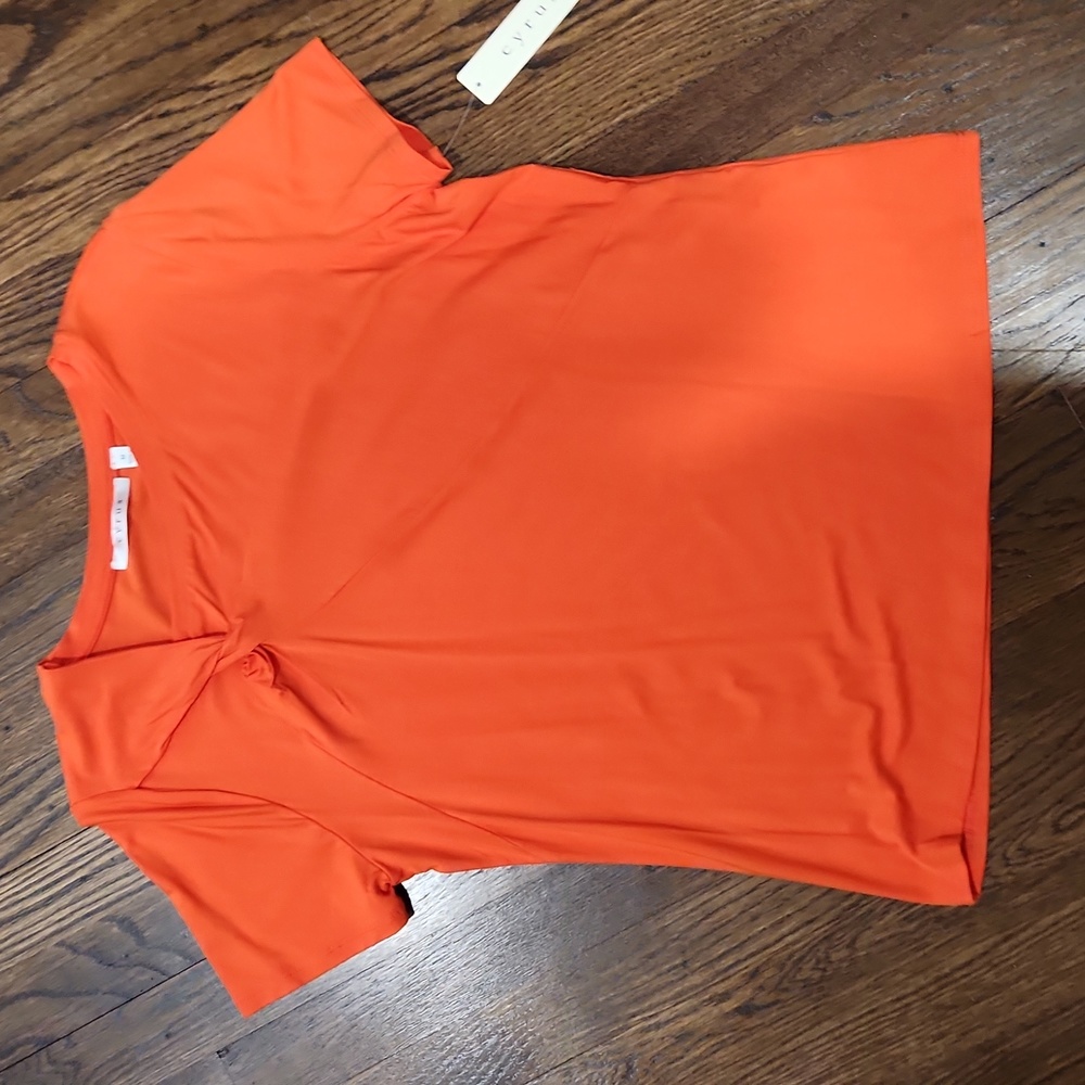 Orange shirt